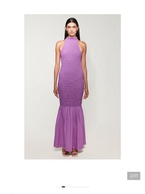 SWF mermaid maxi mottled dress in Color: True Purple size XSmall EUC